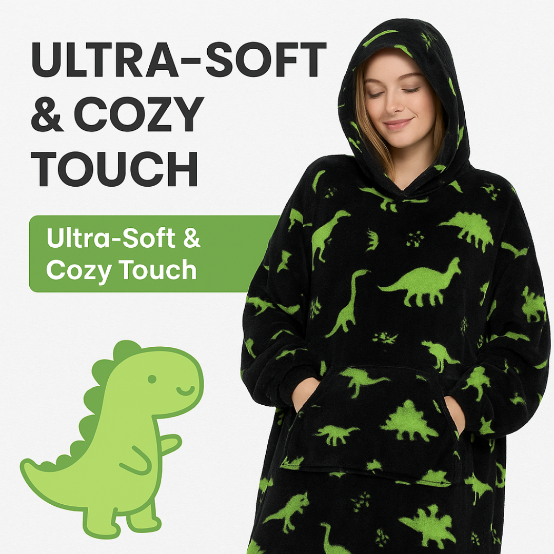 DinoCozy Soft Hoodie