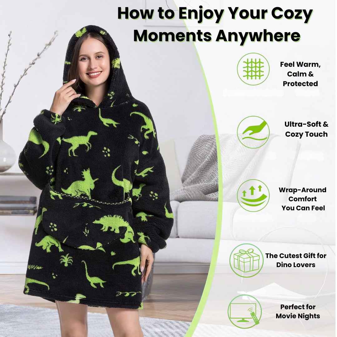 DinoCozy Soft Hoodie